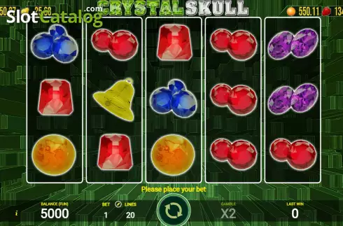 Οθόνη2. Crystal Skull (AGT Software) Κουλοχέρης