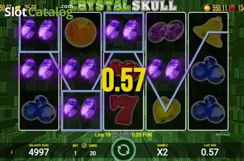 Οθόνη3. Crystal Skull (AGT Software) Κουλοχέρης