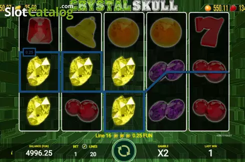 Οθόνη4. Crystal Skull (AGT Software) Κουλοχέρης