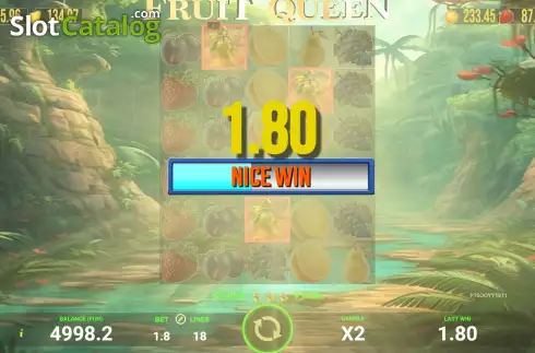 Οθόνη3. Fruit Queen (AGT Software) Κουλοχέρης