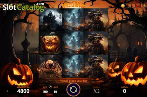 Οθόνη2. Halloween (AGT Software) Κουλοχέρης