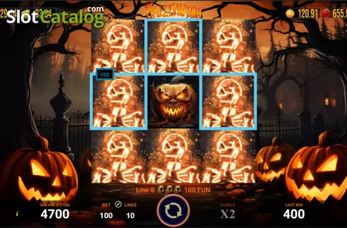 Οθόνη3. Halloween (AGT Software) Κουλοχέρης