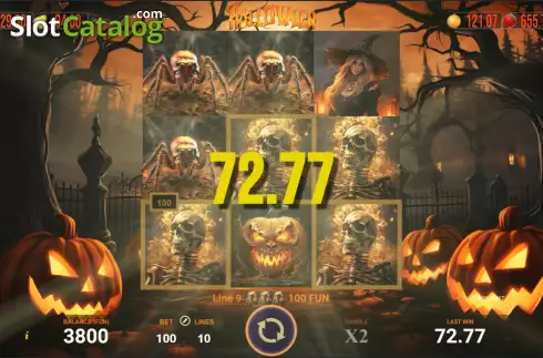 Οθόνη4. Halloween (AGT Software) Κουλοχέρης