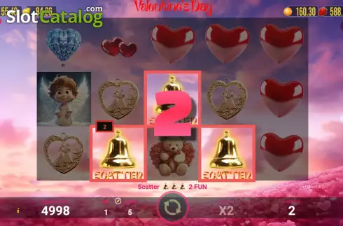 Οθόνη3. Valentine's Day (AGT Software) Κουλοχέρης