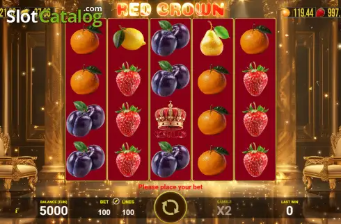 Οθόνη2. Red Crown Κουλοχέρης