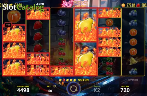 Οθόνη3. Hot Pepper Maxlines Κουλοχέρης