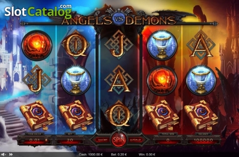 Οθόνη2. Angels vs Demons Κουλοχέρης