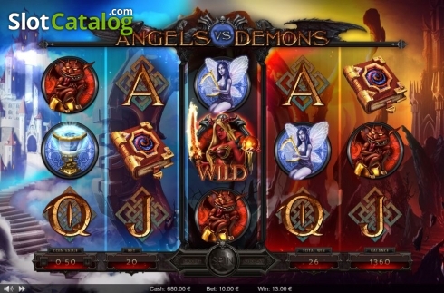 Οθόνη5. Angels vs Demons Κουλοχέρης