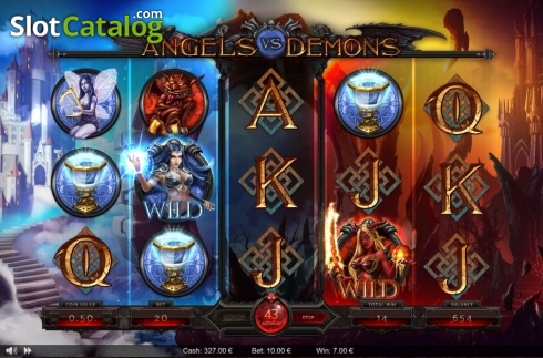 Οθόνη7. Angels vs Demons Κουλοχέρης