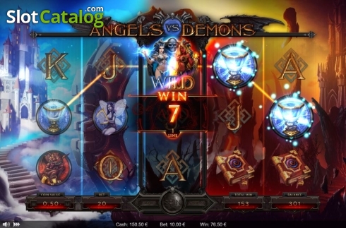Οθόνη8. Angels vs Demons Κουλοχέρης