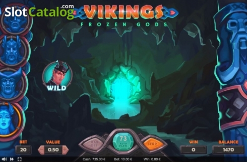 Οθόνη5. Vikings Frozen Gods Κουλοχέρης