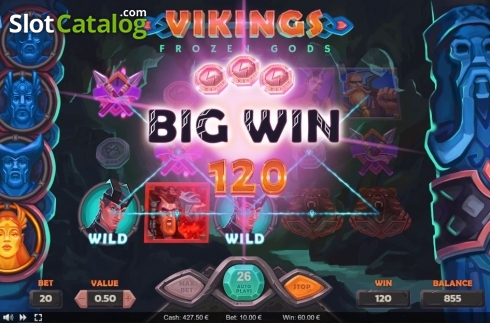 Οθόνη6. Vikings Frozen Gods Κουλοχέρης