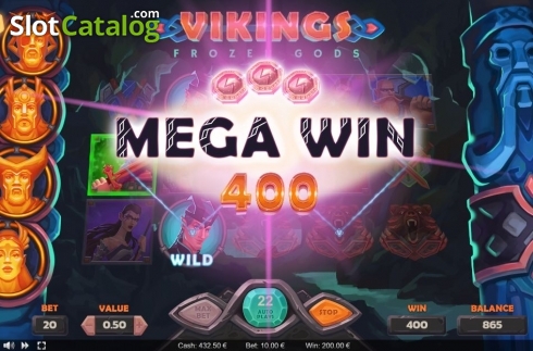Οθόνη7. Vikings Frozen Gods Κουλοχέρης