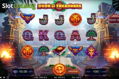 Οθόνη2. Book of Treasures (Thunderspin) Κουλοχέρης 