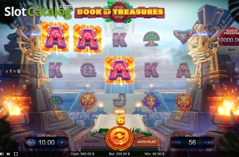 Οθόνη4. Book of Treasures (Thunderspin) Κουλοχέρης 