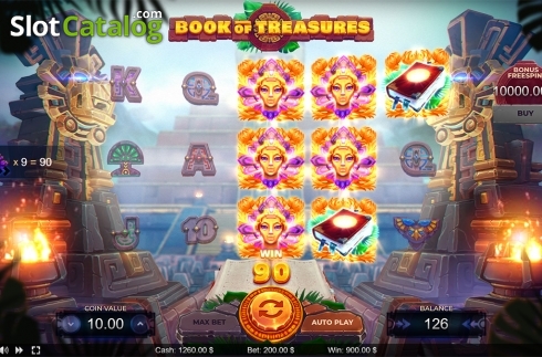 Οθόνη5. Book of Treasures (Thunderspin) Κουλοχέρης 