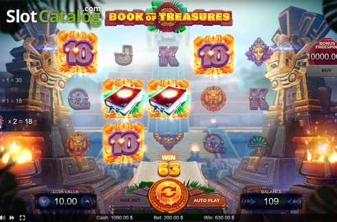 Οθόνη6. Book of Treasures (Thunderspin) Κουλοχέρης 