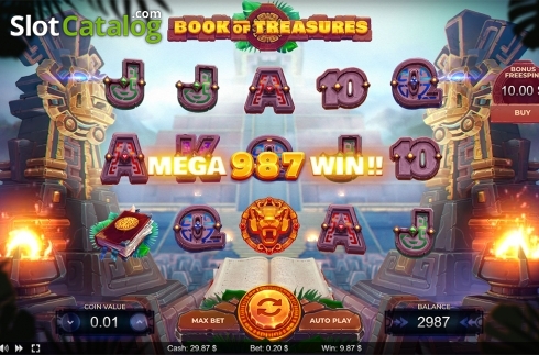 Οθόνη9. Book of Treasures (Thunderspin) Κουλοχέρης 