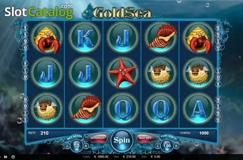 Οθόνη2. Gold Sea Κουλοχέρης