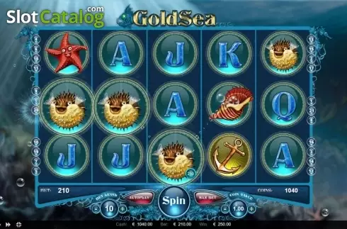 Οθόνη3. Gold Sea Κουλοχέρης