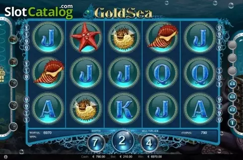 Οθόνη5. Gold Sea Κουλοχέρης