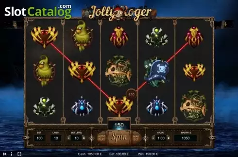 Οθόνη3. Jolly Roger (Thunderspin) Κουλοχέρης