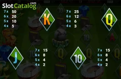 Οθόνη8. World Cup Football Slot Κουλοχέρης