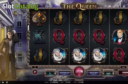 Οθόνη2. Queen of Spades (Thunderspin) Κουλοχέρης