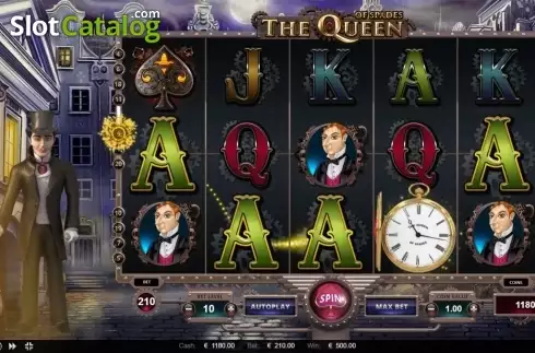 Οθόνη3. Queen of Spades (Thunderspin) Κουλοχέρης