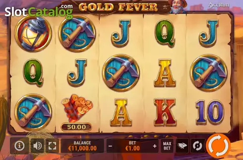 Οθόνη2. Gold Fever (AceRun) Κουλοχέρης