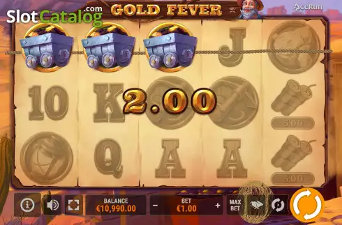 Οθόνη3. Gold Fever (AceRun) Κουλοχέρης