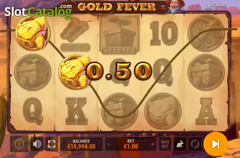 Οθόνη4. Gold Fever (AceRun) Κουλοχέρης