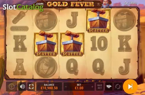 Οθόνη5. Gold Fever (AceRun) Κουλοχέρης