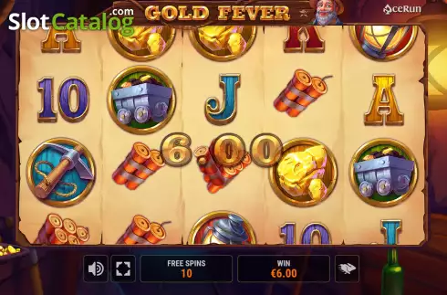 Οθόνη7. Gold Fever (AceRun) Κουλοχέρης