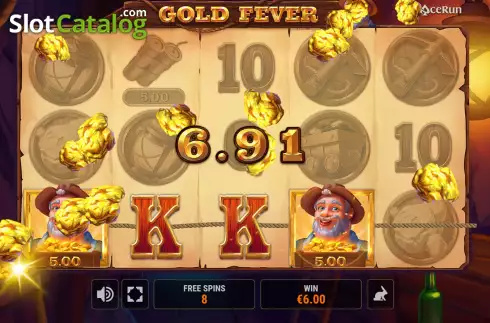Οθόνη8. Gold Fever (AceRun) Κουλοχέρης
