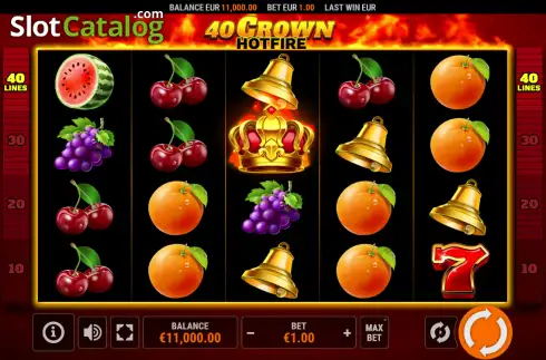 Οθόνη2. 40 Crown Hotfire Κουλοχέρης