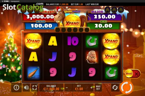 Οθόνη2. Golden Donkey Christmas Xpand Κουλοχέρης