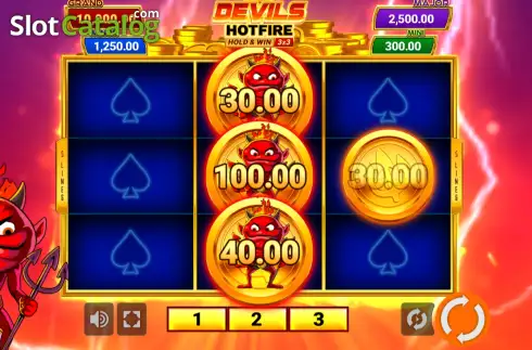 Οθόνη3. Devils HotFire Hold & Win Κουλοχέρης 