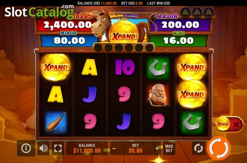 Οθόνη2. Golden Donkey Xpand Κουλοχέρης 