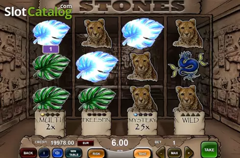 Οθόνη3. 4 Stones Κουλοχέρης
