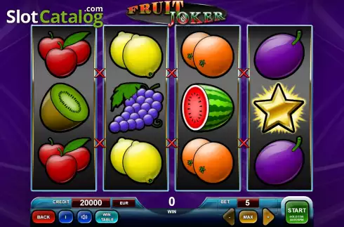 Οθόνη2. Fruit Joker Κουλοχέρης 