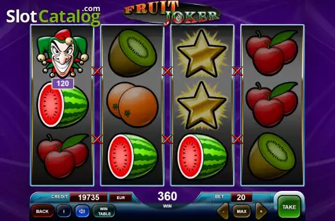 Οθόνη3. Fruit Joker Κουλοχέρης 