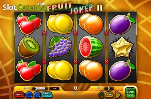 Οθόνη2. Fruit Joker II Κουλοχέρης 