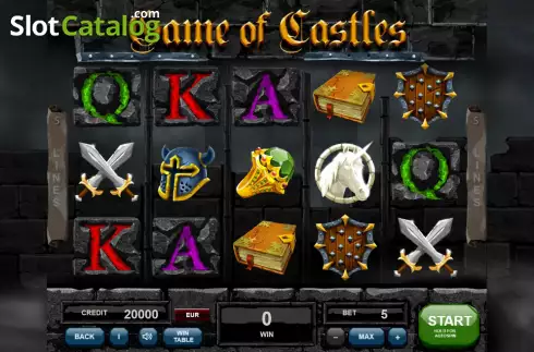 Οθόνη2. Game of Castles Κουλοχέρης