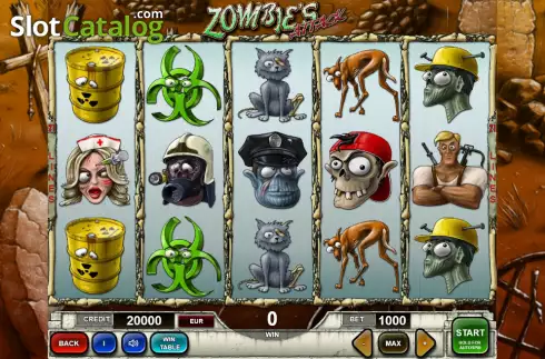 Οθόνη2. Zombie's Attack Κουλοχέρης