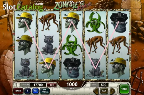 Οθόνη3. Zombie's Attack Κουλοχέρης