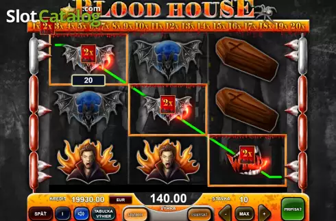 Οθόνη3. Blood House Κουλοχέρης