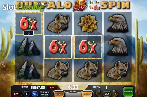 Οθόνη3. Buffalo Spin Κουλοχέρης