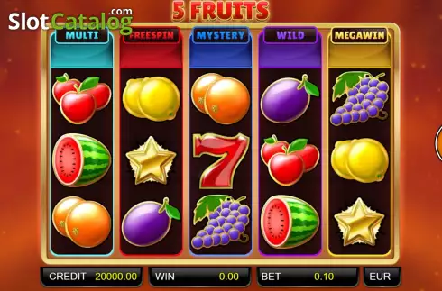 Οθόνη2. 5 Fruits Κουλοχέρης