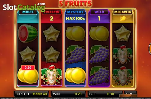 Οθόνη5. 5 Fruits Κουλοχέρης